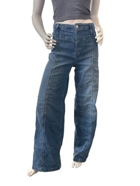 We The Free Libre Wide-Leg Jeans - Size 28